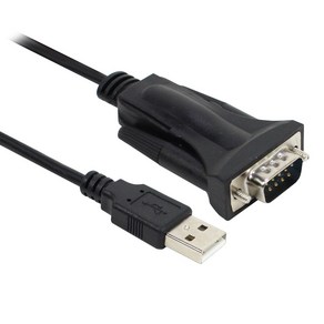 넥시 USB 2.0 to RS232 변환케이블 1.8M NX530, 1개