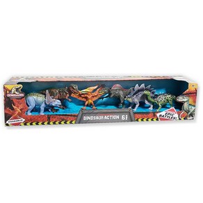 DINOSAUR ACTION 6 PACK, 1개