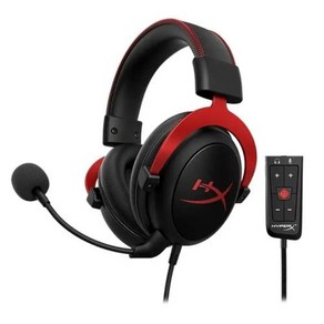 HyperX Cloud 2 II 게이밍 와이어 헤드셋 PC PS4 용 하이파이 71 서라운드 사운드 마이크 헤드폰