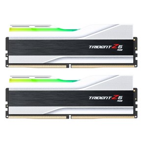 G.SKILL DDR5-7800 CL36 TRIDENT Z5 RGB J 실버 패키지 (32GB(16Gx2))