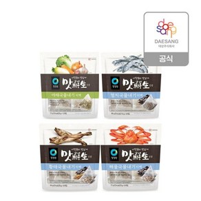 청정원 밋선생 국물내기 티백 5종 2개 골라담기, 멸치국물내기 티백 80g x 3개, 3개, 80g