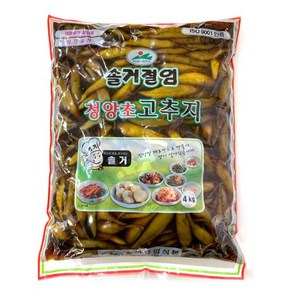 솔거 청양초 간장절임 4kg, 1개