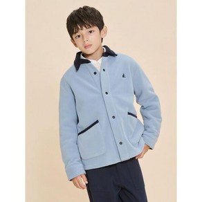 [빈폴키즈] [24FW 30%OFF]플리스 칼라 재킷 스카이 블루 (BI4841U05Q)