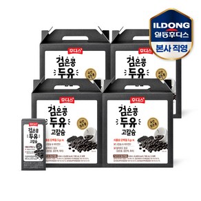 후디스 검은콩 두유 고칼슘, 190ml, 64개