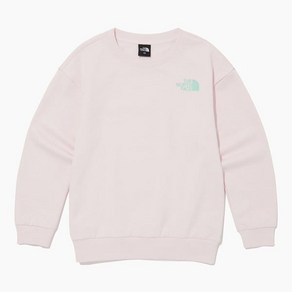 [백화점몰] 노스페이스 키즈 티셔츠 NM5MQ50U 고투 스웻셔츠_SOFT PINK