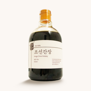 [홍주발효식품]국산 청서리태 천일염 2년 자연숙성 홍성 전통 조선간장 650ml, 1개