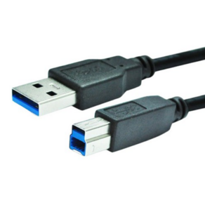 디옵텍 USB 3.0 A M B M 프린터 케이블 JUSTLINK U3AB30, 2개, 3m