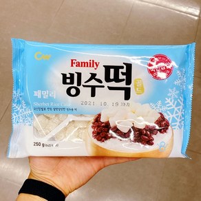 패밀리 빙수떡 골드 250G, 1개