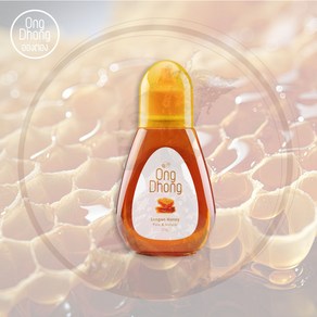 태국 엉떵꿀 OngDhong 고품질 롱안꿀, 1개, 275g