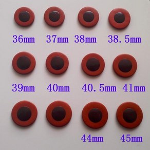 색소폰스탠드 가방 (10 개/몫) 색소폰 수리 부품의 35.5mm ~ 45mm 개별 패드, 39.0mm, 1개