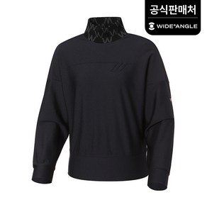 와이드앵글 공식 여성 WL 모노그램 패치 하이넥 티셔츠 L WWW22204Z1 (정상가:219 000)