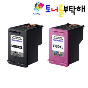 삼성 INK-M180XL INK-C180XL 3배 대용량 잉크 SL-J1660 SL-J1663 SL-J1665 SL-J1770FW