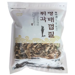 동일식품 콜라겐이 풍부한 명태껍질튀각, 300g, 3개