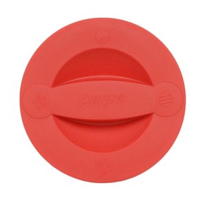 Pyex 516-RRD-PC Red 2 Cup Measuing Cup Lid Made in USA, 1개