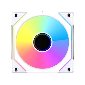 UNI FAN SL-INF 120 RGB 리버스 화이트 1팩, 1개