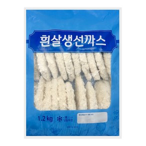 천일식품 흰살 생선까스 1.2kg, 1개