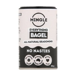 호주 밍글 베이글 천연 시즈닝 양념 50g Mingle Bagel All-natual Seasoning, 1개