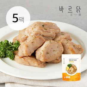 바르닭 한입 닭가슴살 오리지널, 100g, 5개