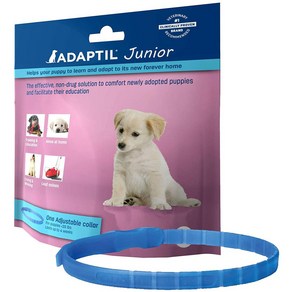 Adaptil Calm On-The-Go-Colla fo Dogs Puppy 아답틸 강아지 진정 페로몬 목걸이, 1개