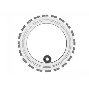 링쏘 날 콘크리트 커팅날 도자기 절단석 톱날 다이아몬드, 상세페이지 참고, AC8300 톱날