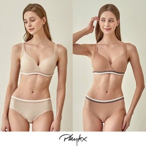 플레이텍스 Playtex 노와이어 볼륨업 4종 라이트베이지+베이지 PXW3O0102_T