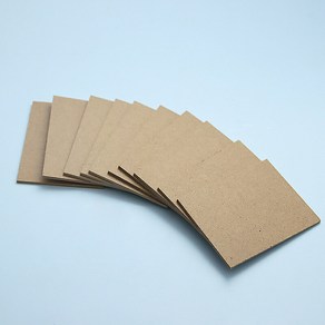 (1개) 나무도안판 MDF 직사각 7X9.5cm 두께3mm