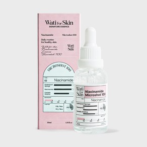 와티 포 스킨 나이아신아마이드 에센스 마이크로샷 100, 1개, 30ml