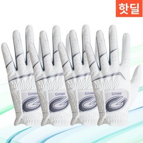 2+2 천연양피 반양피 왼손 오른손 양손 연습용 좌타 골프장갑, 4개