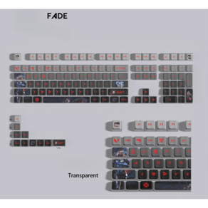 발로란트 페이드 키캡 PBT 풀배열
