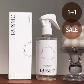 [러스미] 1+1 룸&섬유향수 드레스퍼퓸 2개 100ml (200ml), 우디 인센스, 우디 인센스