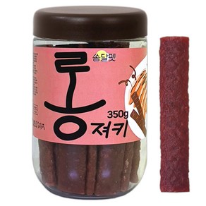 쏨달펫 롱 져키 강아지 육포 간식 대용량