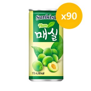 해태 썬키스트 매실 175ml 90캔 미니캔 매실 음료