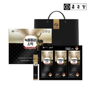 종근당 녹용홍삼스틱 애니타임 1세트, 300ml