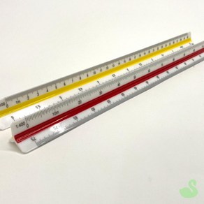 SW 저배율 스케일자 30CM 제도용품