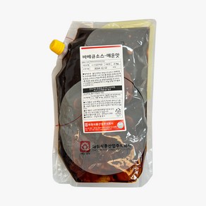 [피자다] 태원식품 바베큐소스-매운맛 (2kg), 1개, 2kg