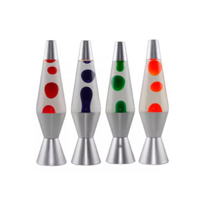 Lava lamp 라바 램프 해파리 무드등 감성 조명등, 로켓 레드 투명