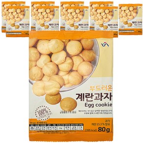 SH 계란과자 오리지널, 80g, 10개