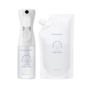 라운드어라운드 편백 클린 스프레이 택1, [NE선데이 런드리]160ml+300ml, 1개