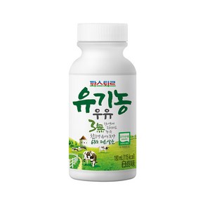 파스퇴르 유기농우유 180ml, 16개