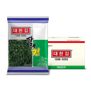 [407] 대천김 파래김 20g 12봉, 12개
