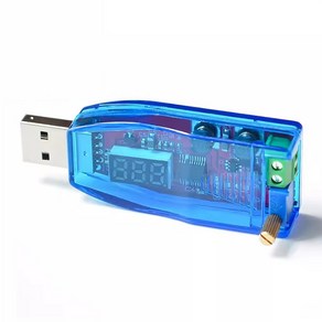 DCDC 5V ~ 1V-24V USB 스텝 업 다운 전압 변환기 모듈 디스플레이 LED, 초록불, 1개