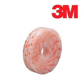 3M 듀얼락 투명 CLEAR 초강력 탈부착 찍찍이테이프 25.4mm 1미터 2미터 10미터 SJ-3560, 투명2m, 1개