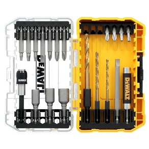 DEWALT 스크루 드라이버 비트 세트 빠른 부하 주석 20피스DW2503 195840, DEWALT 디월트 스크루 드라이버 비트 세트 빠른 부, 1개