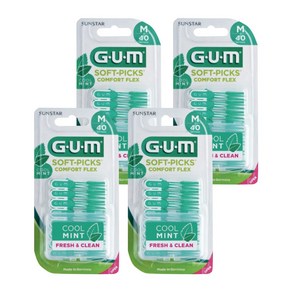 GUM 검 치간칫솔 코스트코 소프트픽 컴포트플렉스 민트형 40개입