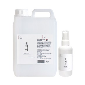 숲케어 편백수 피톤치드 스프레이 리필2L + 휴대용100ml