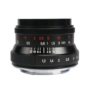 7장인 7atisans 렌즈 35mm F1.2 II APSC 마이크로 43용, M4/3 _Red, 2) Nikon Z - Red