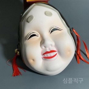 한야가면 일본 반야 도깨비 마스크 할로윈 공포 코스튬 오니 요괴 파티 소품 탈 분장 귀신, B