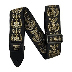 ERNIE BALL 5334 기타 스트랩 JACQUARD STRAP ROYAL CREST 자카드 로얄 크레스트, 1개