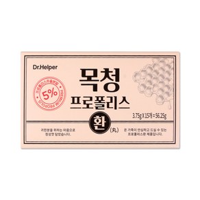 닥터헬퍼 목청 프로폴리스환 3.75g 15개입, 1개, 56.25g