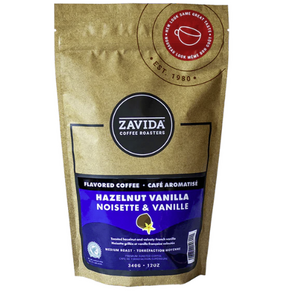 (캐나다 직구) 자비다 헤이즐넛 바닐라 커피 340g 4개 Zavida Hazelnut Vanilla Coffee